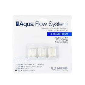 Aquaflow System Repl. Brushes  White (3)