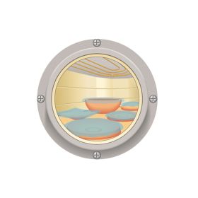 Quartz Viewing Window for Skutt Kilns