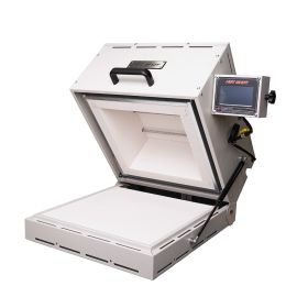 Hot Shot 12in Clamshell Kiln with Tap Control.  Must ship via freight.